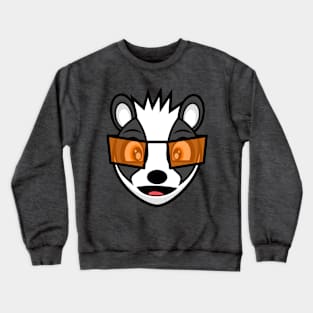 Excited Badger Æmber Crewneck Sweatshirt